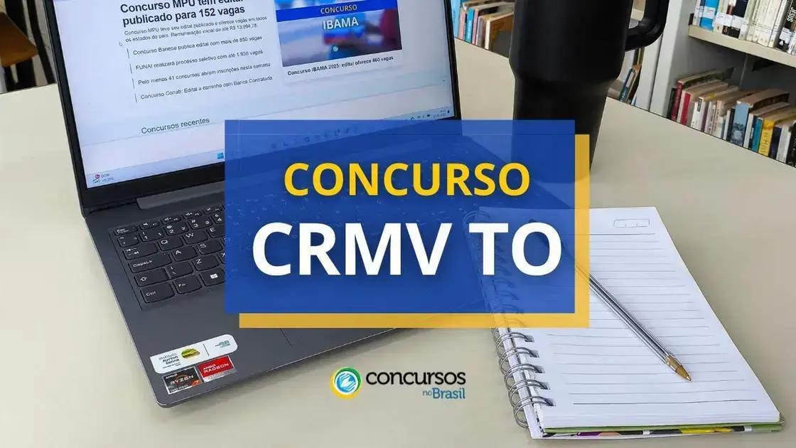 CRMV TO abre edital com 120 vagas em diversas áreas - Informa Cidadao CRMV TO abre edital com 120 vagas em diversas áreas