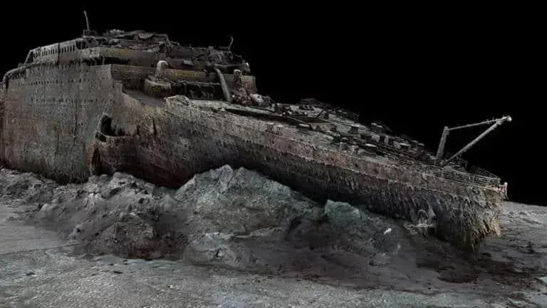 A nova visão sobre os últimos momentos do Titanic após colidir com um iceberg