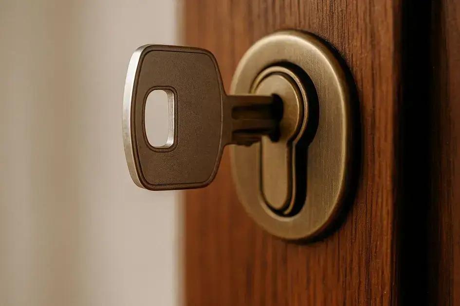 Atenção! Deixar a chave na fechadura pode aumentar vulnerabilidades