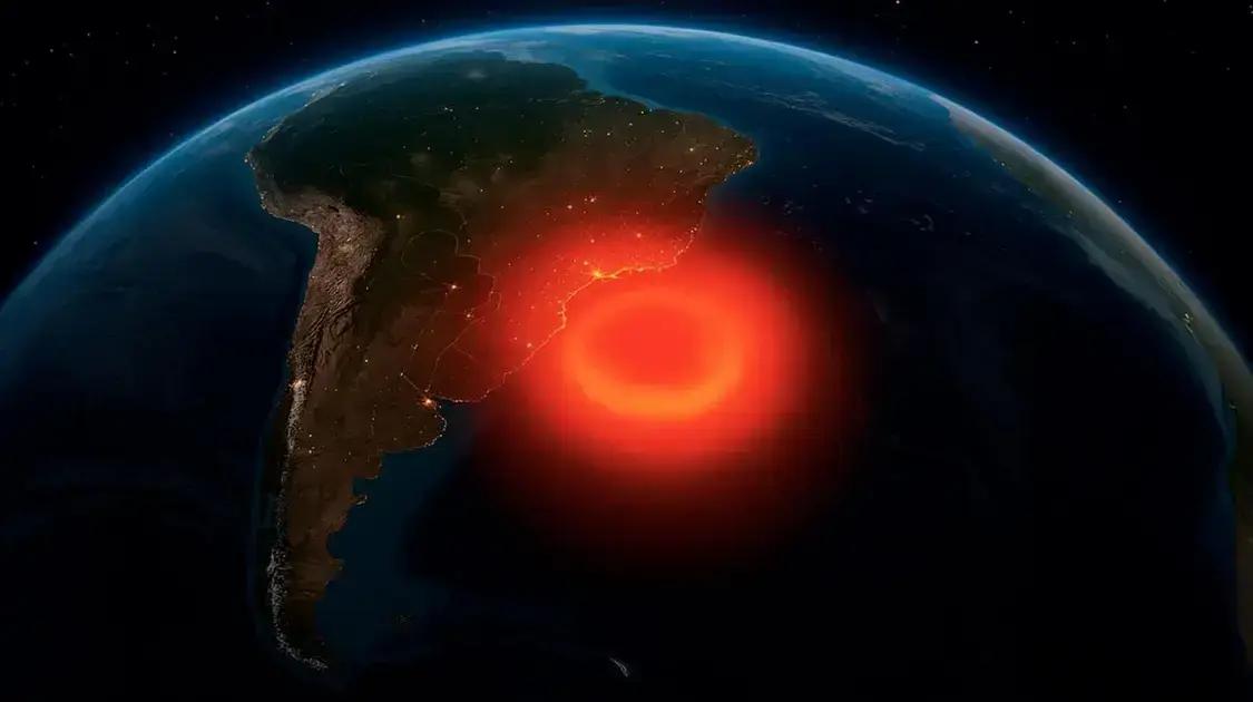 Como a Anomalia Magnética do Atlântico Sul Ameaça Satélites