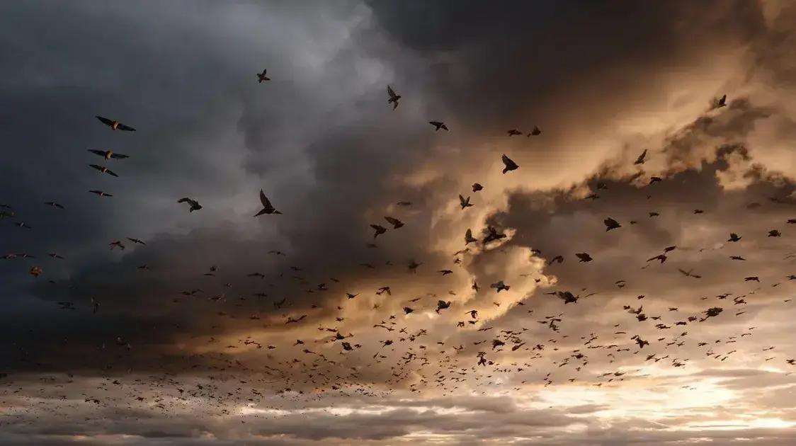 Como os pássaros preveem mudanças climáticas antes de nós