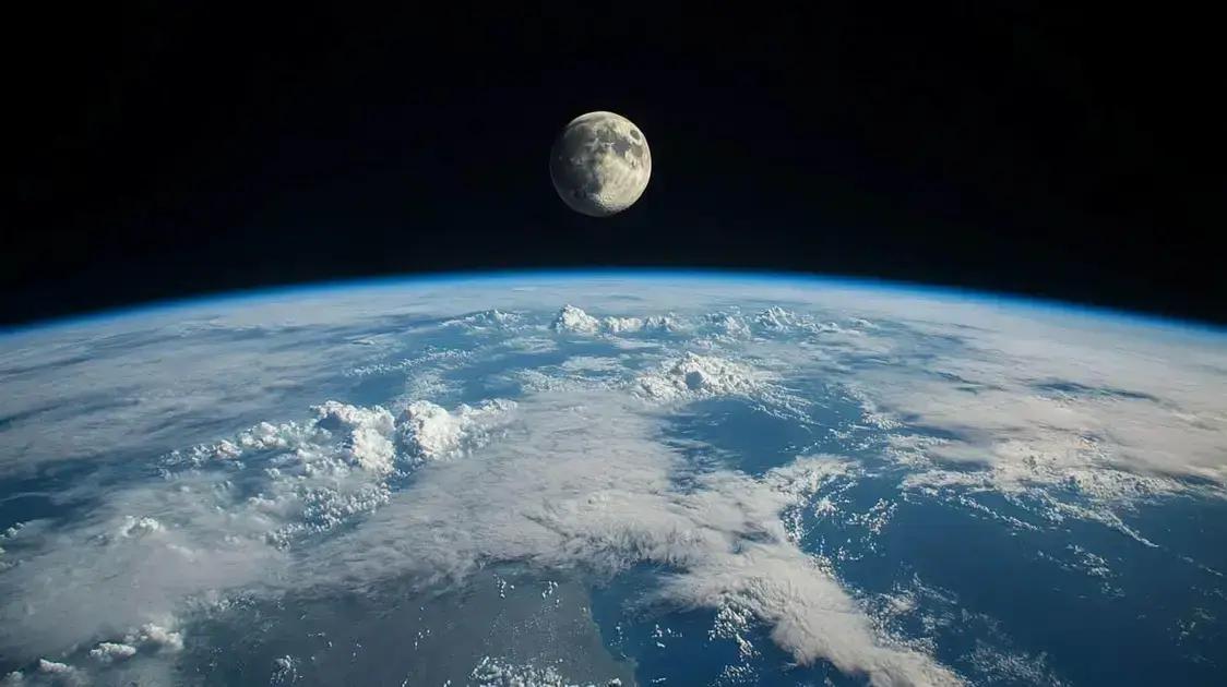 O Afastamento da Lua e Seus Efeitos Surpreendentes no Tempo