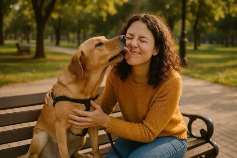 O perigo das lambidas: entenda os riscos da saliva dos pets