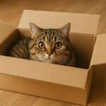 Por que os gatos preferem caixas de papelão?