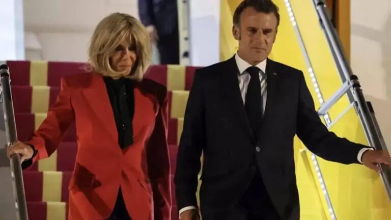 O curioso incidente de Emmanuel Macron e Brigitte em Hanói