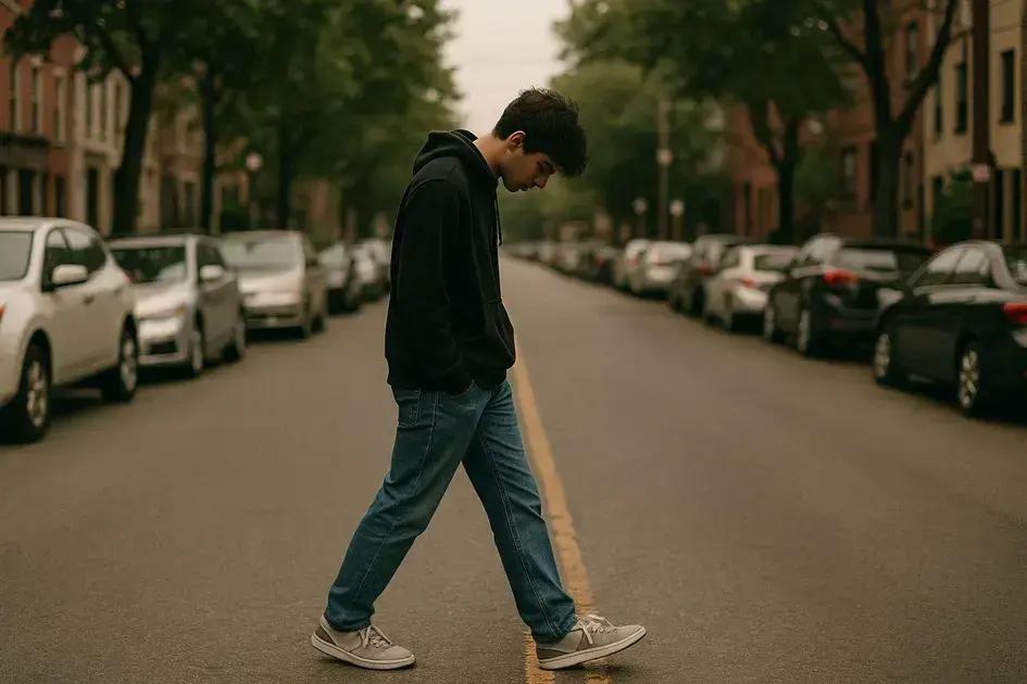 O que significa andar com a cabeça baixa? Entenda a psicologia por trás