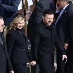 Zelensky e sua estratégia visual na missa do Papa Leão XIV